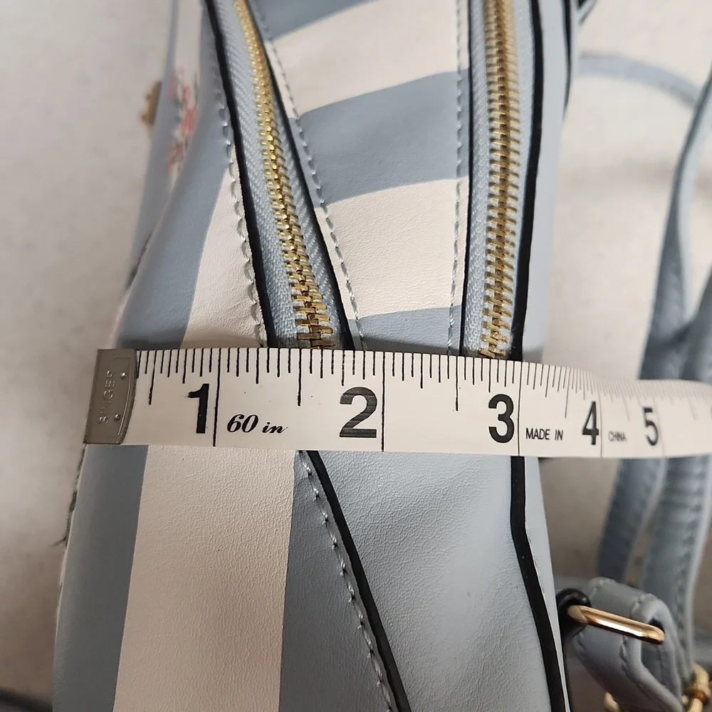 Aldo Striped and Floral Mini Backpack